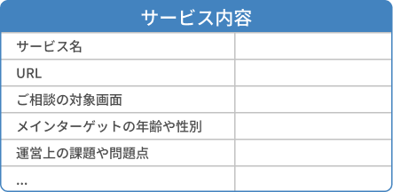 サービス内容